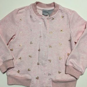 Tahari Baby Zip Front Top